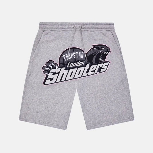 Trapstar Chenille Shooters Shorts - Grey/Pink