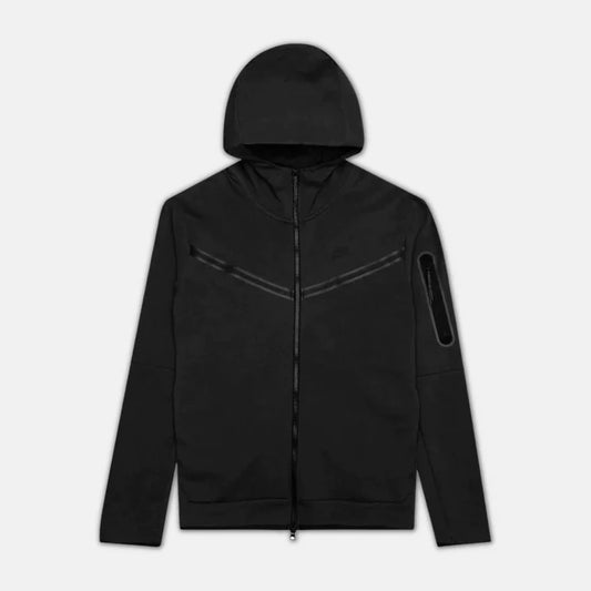 Nike Tech Fleece Hoodie - Black (3rd Gen)